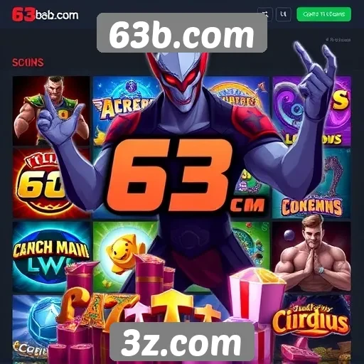 Explorando a diversidade de jogos disponíveis no 63b.com