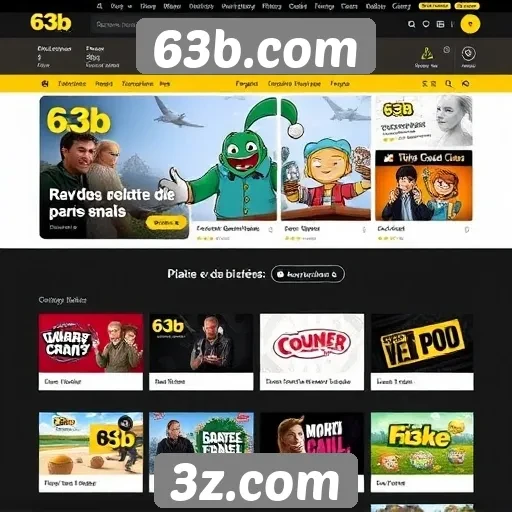 Novas funcionalidades do site 63b.com